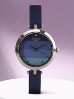 Titan NP2606SL02 Titan Raga Viva Multicolour Dial Blue LeatherStrap Analog Watch  - For Women