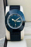 MIRSHO MSR--RADO DD STEEL FULL BLK.. BLK.GLD AD DL Analog Watch  - For Men