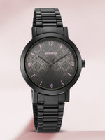 SONATA 8174NM01 - SDN235 - SO - ESSENTIALS 2.0 Sonata EStainless Steelentials Grey Dial Black Stainless Steel Strap Analog Watch  - For Women