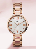 TIMEX Silver Dial Analog Watch  - For Women