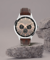 TIMEX Multi Function Grey Dial Analog Watch  - For Men