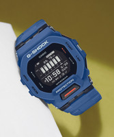 CASIO GBD-200-2DR G-Shock Dial Blue Resin Strap Digital Watch  - For Men