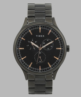 TIMEX Multi Function Black Dial Analog Watch  - For Men