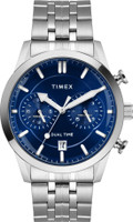 TIMEX Dual time with Date, Blue Dial Analog Watch  - For Men