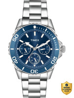 TIMEX Multi Function Blue Dial Analog Watch  - For Men