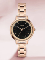 TIMEX Black Dial Analog Watch  - For Women