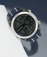 Sonata 77034PP03 Superfibre Digital Watch For Men