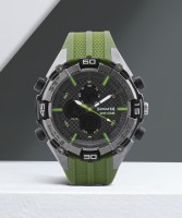 Sonata NH77028PP02 Superfibre Analog-Digital Watch For Unisex