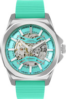 French Connection Mechalume MECHALUME Tiffany Blue Round Dial | Automatic Watch For Men's Analog Watch  - For Men