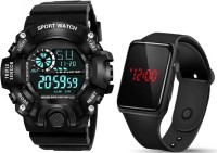 hala Premium Looks Sports Multi-Function Sports Cool Style Digital Watch  - For Men