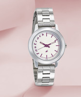 Fastrack NP68008SM01 Fundamentals Analog Watch  - For Women
