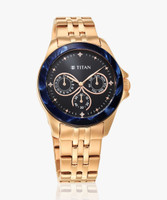 Titan 95186K M01 - Dm985 - Purple Acetate Analog Watch  - For Women