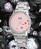 AXE Style X2228SM06 Flower Printed Pink Dial Analog Watch For Women