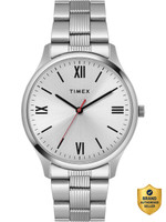 TIMEX TW0TG7302 Silver Dial Stainless Steel Analog Watch  - For Men
