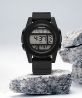 Fastrack Fastrack StreetStyle Digital Black Dial Black Silicone Strap Analog Watch  - For Men