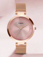 TIMEX Pink Dial Analog Watch  - For Women