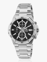 CASIO EFV-640D-1AVUDF Edifice Black Dial Silver Stainless Steel Band Analog Watch  - For Men
