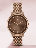 Fastrack Fastrack Crush Brown Dial Brown Stainless Steel Strap Analog Watch  - For Women