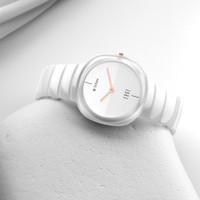 Titan Edge Ceramics Edge Squircle Analog Watch  - For Men