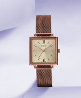 CASIO LTP-E155MR-9BDF Enticer Lady's ( LTP-E155MR-9BDF ) Analog Watch  - For Women