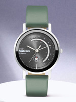 Fastrack 6172SL04 Fastrack Wear Your Look Grey Dial Green LeatherStrap Analog Watch  - For Women