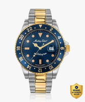 Mathey-Tissot H901BBU Swiss Made Quartz Blue Dial Analog Watch  - For Men
