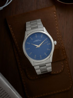 French Connection Blue Sunray Dial | Silver Analog Watch For Men's Analog Watch  - For Men