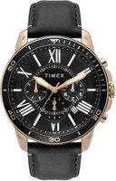 TIMEX TWEG314SMU02 Black Round Dial Analog Watch  - For Men