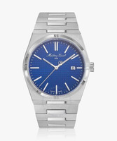 Mathey-Tissot H117ABU Swiss Made Quartz Blue Dial Analog Watch  - For Men