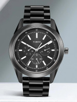 TIMEX Multi Function Black Dial Analog Watch  - For Men