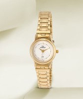 Maxima 26792CMLY Gold Analog Watch For Women
