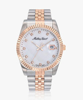 Mathey-Tissot H710RA Swiss Made Quartz White Dial Analog Watch  - For Men