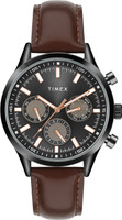 TIMEX Multi Function Black Dial Analog Watch  - For Men