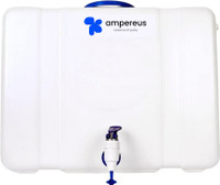 AMPEREUS RO Waste Water Storage Tank | Food Grade Water Storage Durable Tank f RO System 18 L Water Tank(Polypropylene)