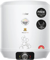 Haier ES10V-PRECIS PRO/ES10V-PV1(PRE-PRO) 10 L Storage Water Geyser | with Free Pipes and Free Installation(White)