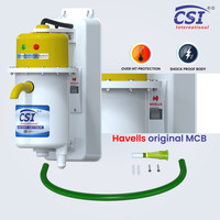 CSI INTERNATIONAL 1L INSTANT WATER PORTABLE HEATER GEYSER SHOCK PROOF PLASTIC BODY WITH INSTALLATION KIT 1 YEAR WARRANTY 1 L Instant Water Geyser(Yellow, White)