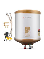 Longway Superb 35 L Storage Water Geyser 5 Star BEE Energy Rating | SS Tank with Anti-Rust Coating | Multi Safety(Ivory)
