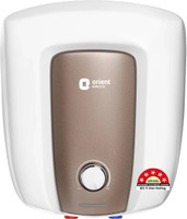 Orient Electric SWCN25VPG8K2-WB 25 L Storage Water Geyser | 5 Star BEE Energy Rating | Glassline Tanked(White)