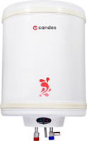 Candes 25 L Storage Water Geyser (Metal, Ivory)