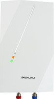 BAJAJ Skive IWH 5L 3KW 5 L Instant Water Geyser | High Grade SS Tank | with Free Pipes and Installation(White)