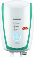 HAVELLS Instanio 10 L Storage Water Geyser | 4 Star BEE Energy Rating | Glassline Tanked(White & Blue)