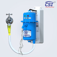 CSI INTERNATIONAL 1L INSTANT WATER PORTABLE HEATER GEYSER SHOCK PROOF PLASTIC BODY WITH INSTALLATION KIT 1 YEAR WARRANTY 1 L Instant Water Geyser(blue,white)
