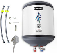 Stardom HOTMAT SERIES GEYSER WITH ASSEMBLY KIT 10 L Storage Water Geyser(White, Grey)