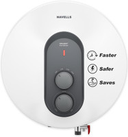 HAVELLS GHWVRZDMEW10 10 L Instant Water Geyser(White)