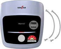 Kenstar Marvel 25 L 25 L Storage Water Geyser 5 Star BEE Energy Rating | |with Free Pipes(White & Black)