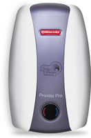 Racold Pronto Pro SS 3V-3KW 3 L Instant Water Geyser | High Grade SS Tank(White)