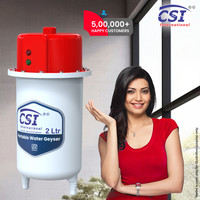 CSI INTERNATIONAL 2L Instant Water Geyser portable geyser 2 L Instant Water Geyser(Red, White)