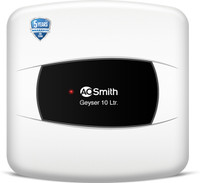 AO Smith VAS-NEO-010 10 L Storage Water Geyser | 2kW | Vertical | Designed for high rise buildings with 8 bar pressure rating | Longer life in hard water conditions with Blue Diamond glass lined tank | BEE 5-star rating for superior energy efficiency and power savings(White)