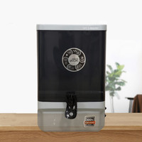 NILE AQUA JCDE RO + UV + 10 L RO + UV + UF + TDS + ALK + Copper Water Purifier(Black)