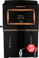 Blair Z+ BIS APPROVED (IS 16240) CM/L-8530125412 15 L RO + UV + UF + TDS Control + Alkaline + UV in Tank Water Purifier(Black)